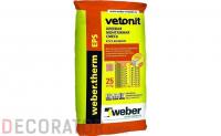Армировочно-клеевая смесь для теплоизоляции weber.therm EPS, 25 кг