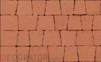 Плитка тротуарная ВЫБОР Антик 3А.6, гладкая, оранжевый
