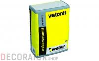 Безусадочный раствор weber.vetonit JB 600/10 серый, 25 кг