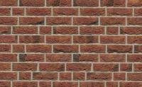 Клинкерный кирпич ручной формовки Westerwaelder WK 1 Bronze-bunt geflammt, 215*102*65 мм