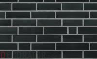Кирпич клинкерный пустотелый Roben Faro schwarz-nuanciert гладкий, 290*90*90 мм