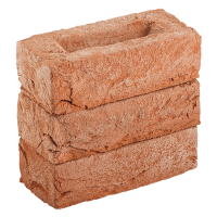 Кирпич лицевой керамический полнотелый ручной формовки Тандем Ермолино, 250*120*65 мм