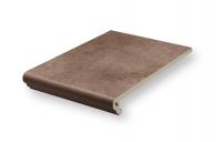 Клинкерная ступень флорентинер Westerwaelder Aera 712 Marone, 294*340*12 мм