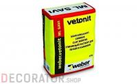 Глиняный раствор weber.vetonit ML Savi для кладки печей и каминов 25 кг