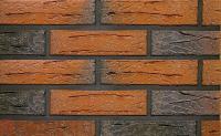 Кирпич облицовочный керамический пустотелый Terca Red flame редуцированный с песком, 250*85*65 мм
