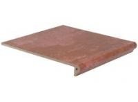 Клинкерная ступень флорентинер Westerwaelder Atrium WK31120 Ziegelrot 310*320*9,5 мм