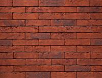 Клинкерный кирпич Vandersanden 99Z HF Marron ZERO, ZERO 204х100х50 мм