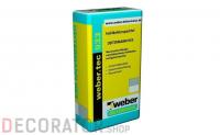 Цементный водонепроницаемый безусадочный раствор weber.tec 933, 25 кг