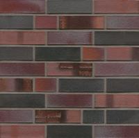 Клинкерный кирпич Westerwaelder WK 29S Schwarzblau-bunt Spezial, 290*90*71 мм