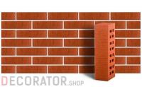 Кирпич лицевой клинкерный пустотелый ЛСР "Лондон" красный классик тростник M300 250*85*65 мм