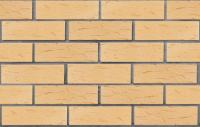 Кирпич лицевой клинкерный пустотелый ЛСР  пшеничный "Валенсия" береста M300, 250*85*65 мм