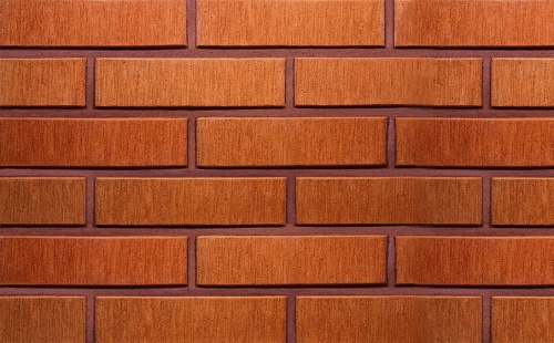 Кирпич облицовочный керамический пустотелый Terca Red шероховатый, 250*120*65 мм