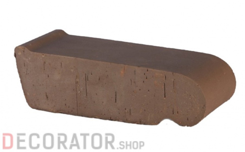 Керамический подоконник Lode Brunis коричневый, 225*88*60 мм