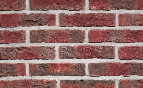 Кирпич облицовочный ручной формовки Terca Blauw-Rood Genuanceerd, 210*45-50*65 мм