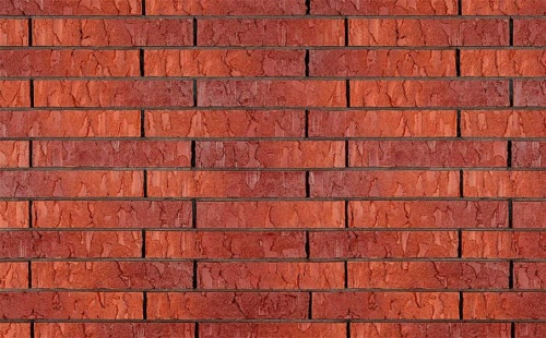 Кирпич облицовочный клинкерный пустотелый Terca Marono вишневый, 288*88*48 мм