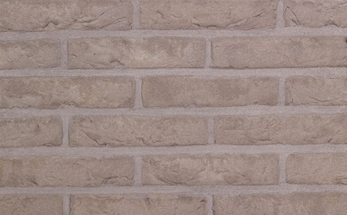 Кирпич облицовочный ручной формовки Terca Agora Agaat Grijs, 210*45-50*65 мм