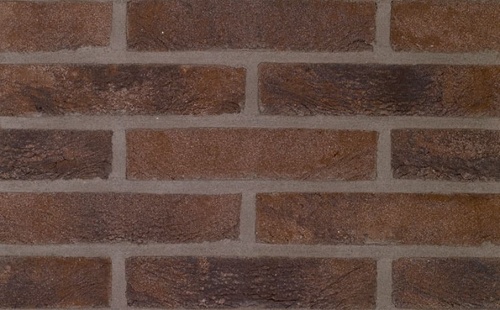 Кирпич облицовочный ручной формовки Terca Bruin-Zwart, 210*45-50*65 мм