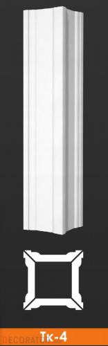 Тело колонны Архитек Тк-4, 1000*280*30 мм