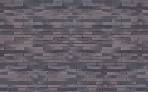 Кирпич клинкерный пустотелый ABC 5854 Luna anthrazit-grau geflammt гладкий, 240*115*71 мм