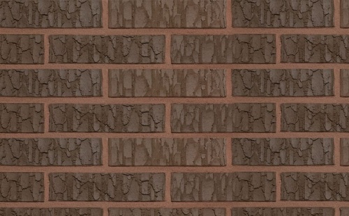 Кирпич облицовочный керамический пустотелый Terca Vulcano Terra шероховатый, 250*85*65 мм