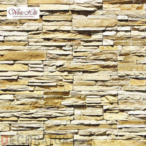 Искусственный камень для навесных вентилируемых фасадов White Hills Кросс Фелл F100-10