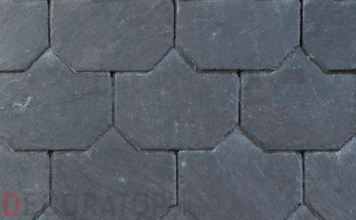 Сланцевая плитка Rathscheck декоративная кладка восьмиугольниками, 35*25 см