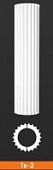 Полуколонна  Архитек Тк-2, D=380 мм