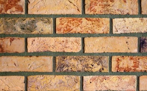 Кирпич облицовочный ручной формовки Terca Aurora, 210*45-50*65 мм