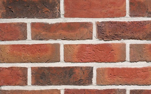 Кирпич облицовочный ручной формовки Terca Kastanjebruin, 210*45-50*65 мм