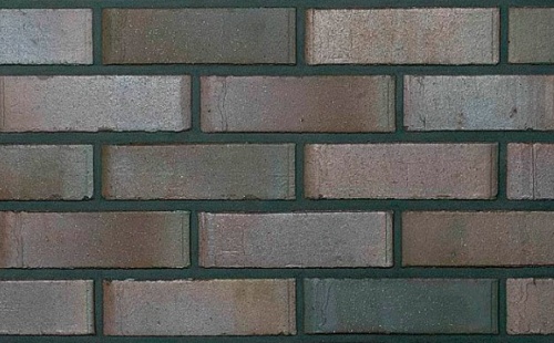 Кирпич клинкерный 7-щелевой Roben Accum blau-braun гладкий, 240*115*71 мм