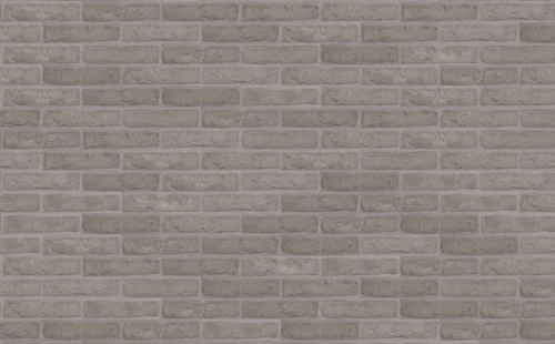 Кирпич облицовочный ручной формовки Terca Agora Alugrijs, 210*100*50 мм