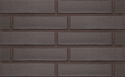 Кирпич облицовочный керамический пустотелый Terca Nero гладкий, 250*85*65 мм