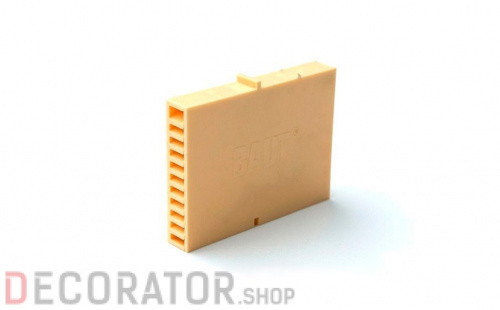 Вентиляционно-осушающая коробочка BAUT желтая, 80*60*10 мм