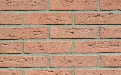 Кирпич облицовочный ручной формовки Terca Euroa, рельефный, 210*100*50 мм