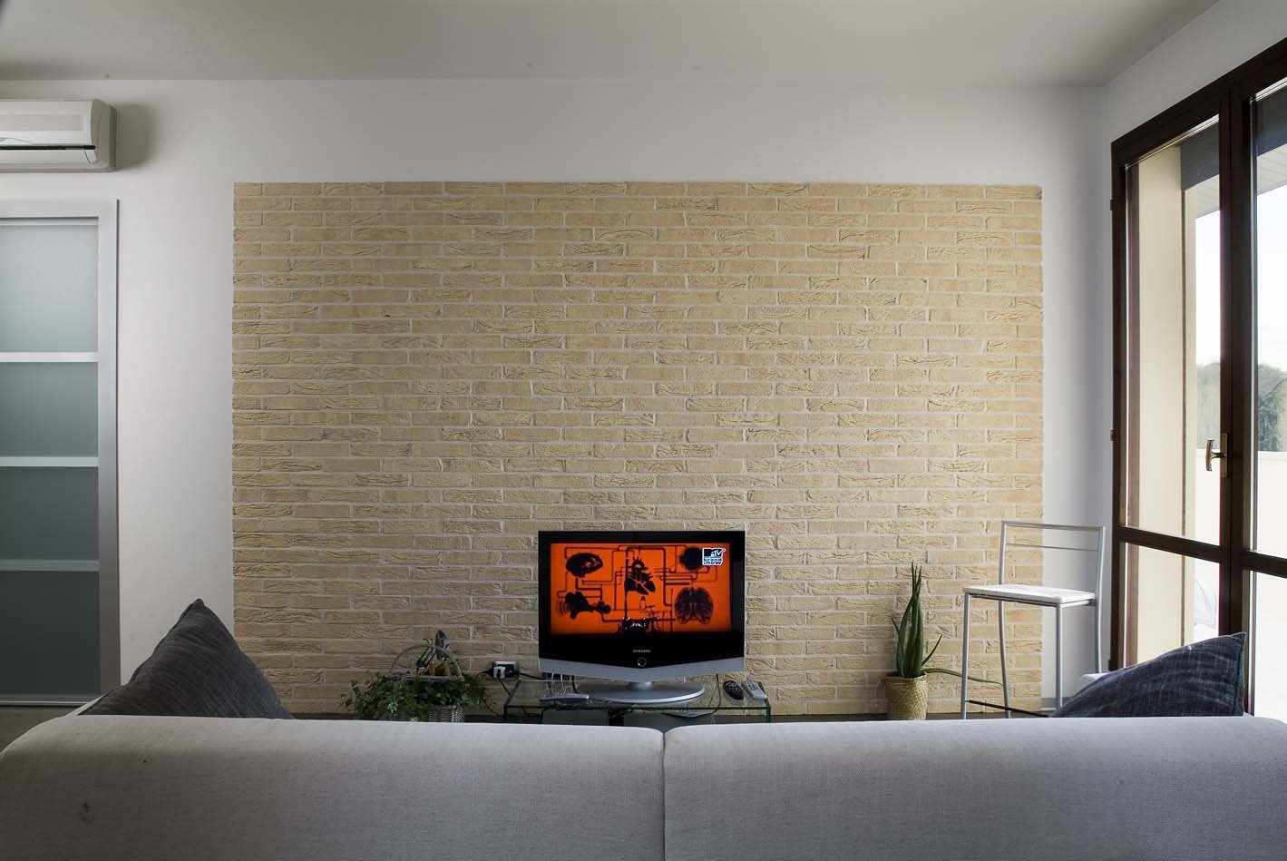 Укладка клинкера и камня в интерьере