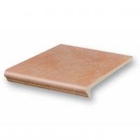 Клинкерная ступень-флорентинер Stroeher Keraplatte Aera 750-rubeo