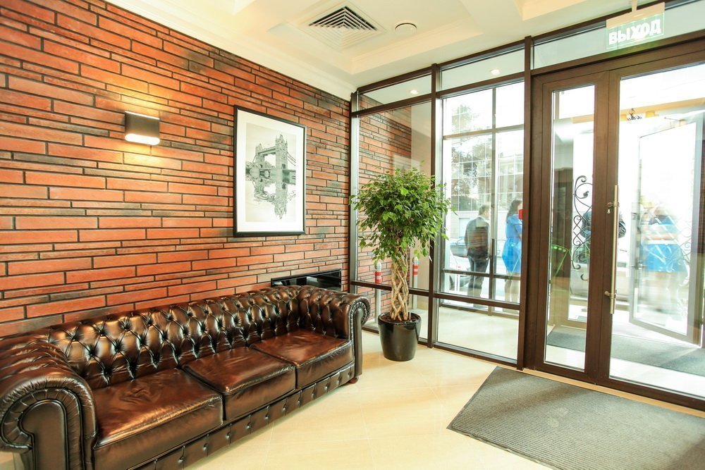 Укладка клинкера и камня в интерьере