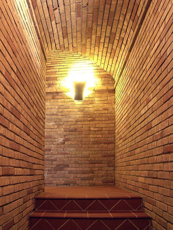 Укладка клинкера и камня в интерьере