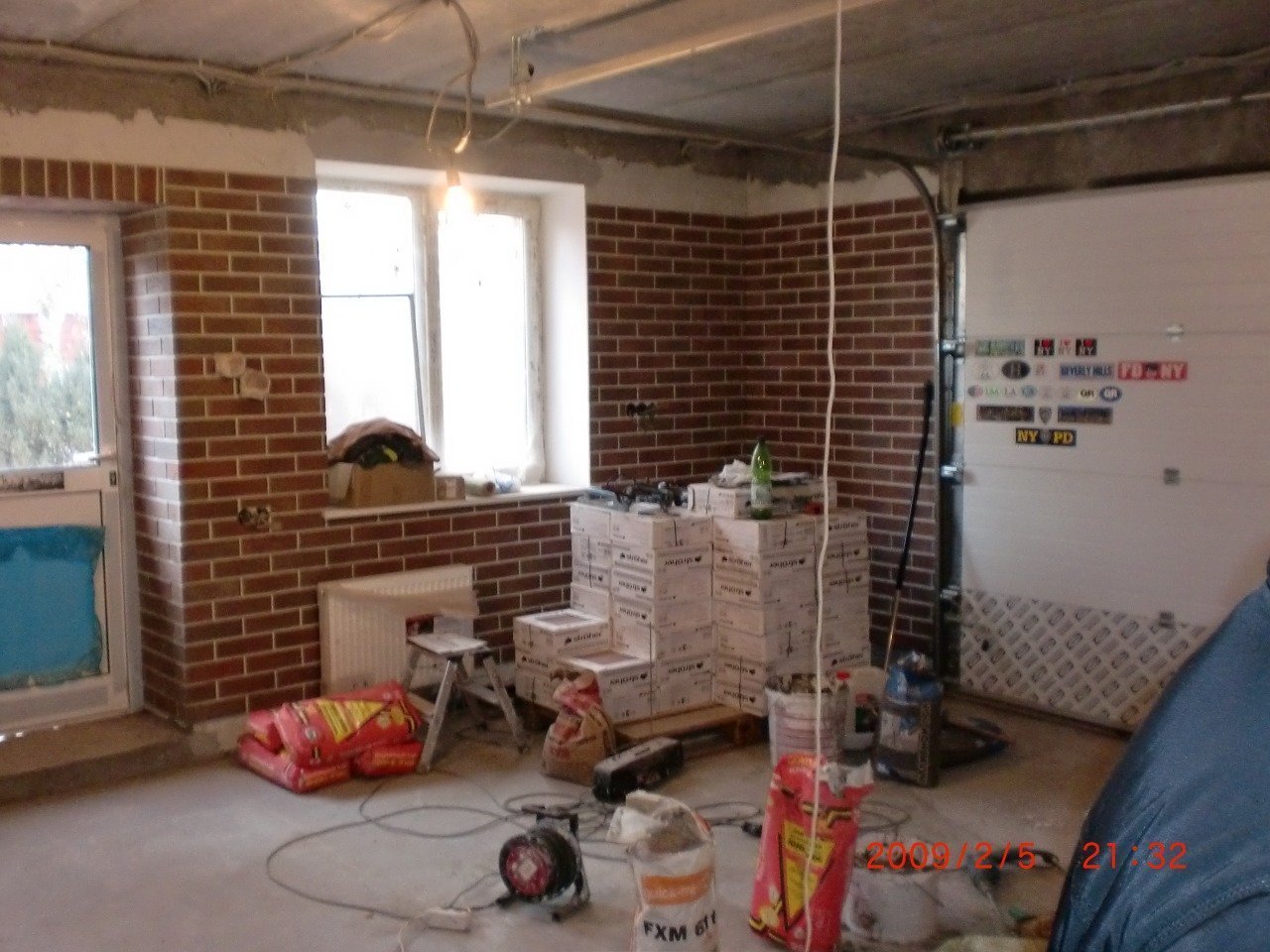 Укладка клинкера и камня в интерьере