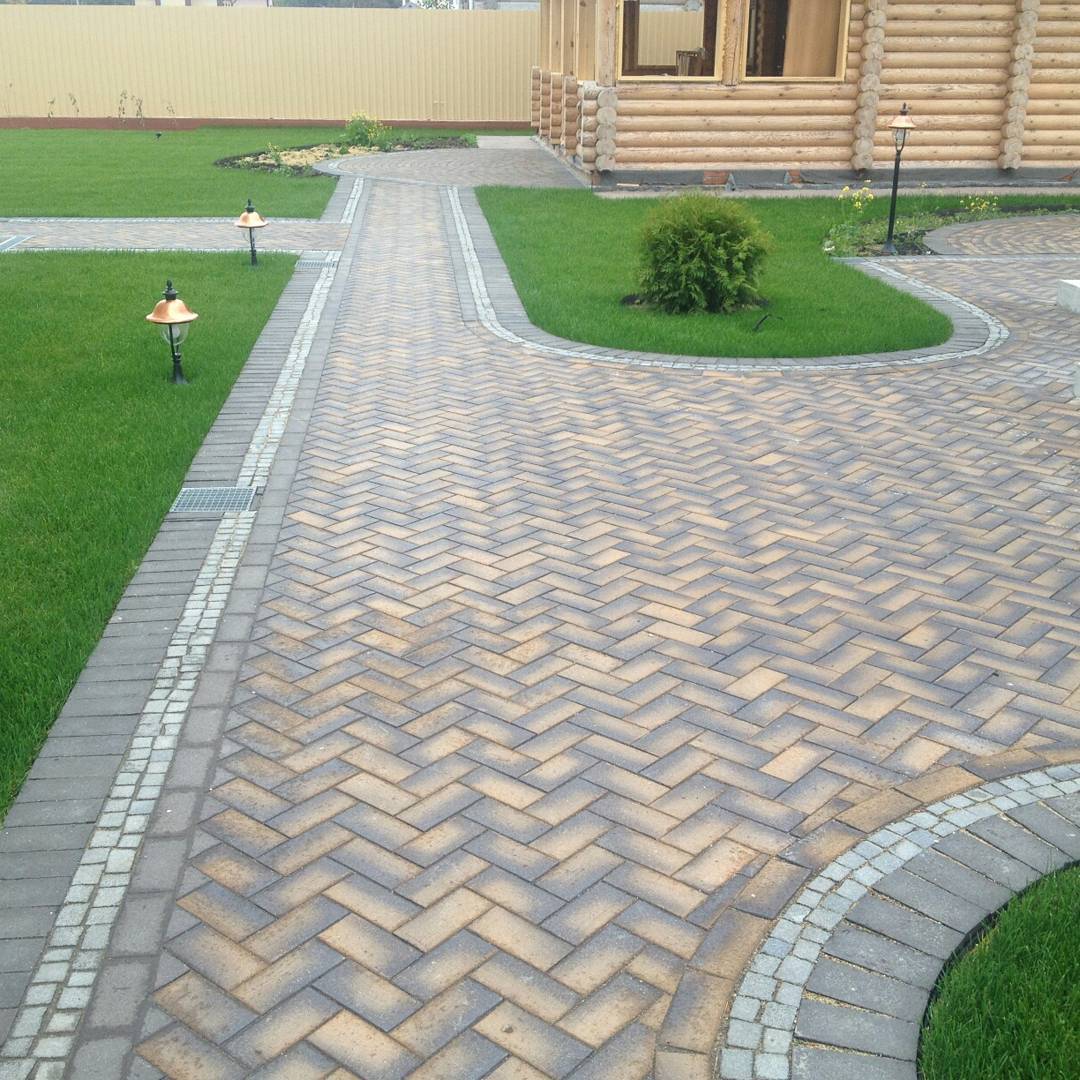Укладка брусчатки
