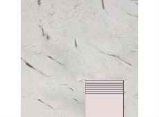 Клинкерная плоская ступень с насечками ABC Antik Muschelweiss, 300*240*10 мм