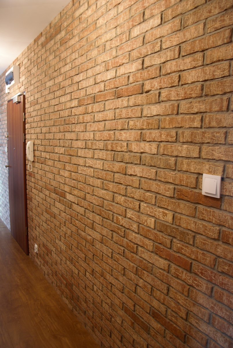 Укладка клинкера и камня в интерьере