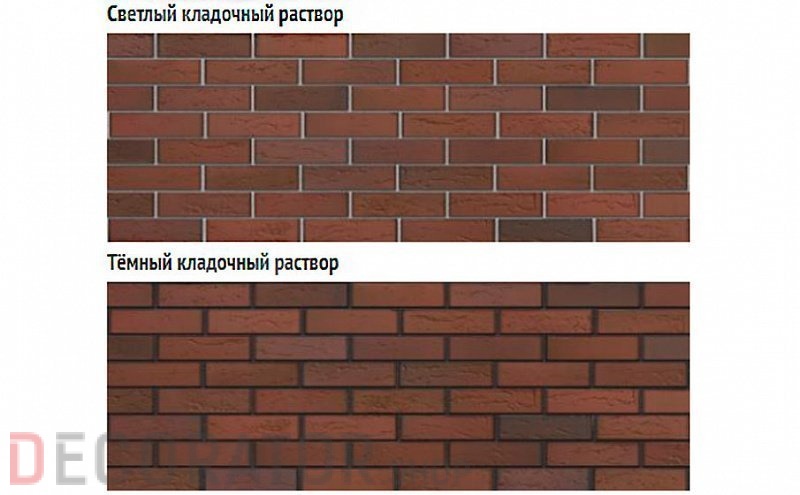 Облицовочный кирпич баварская кладка бордо кора дуба 1 nf