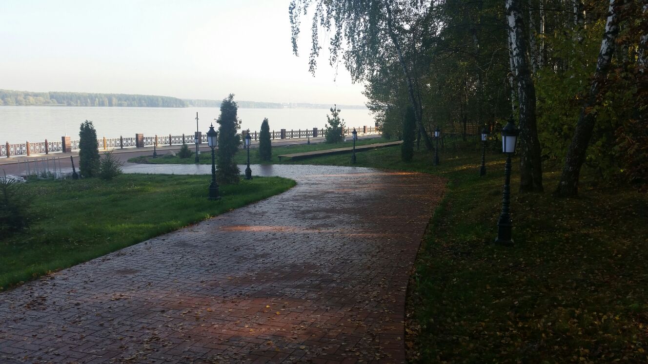 Укладка брусчатки