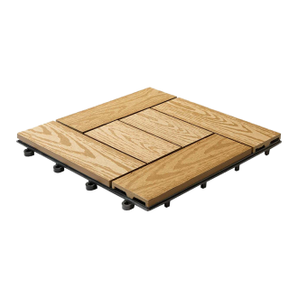 Садовый паркет из ДПК