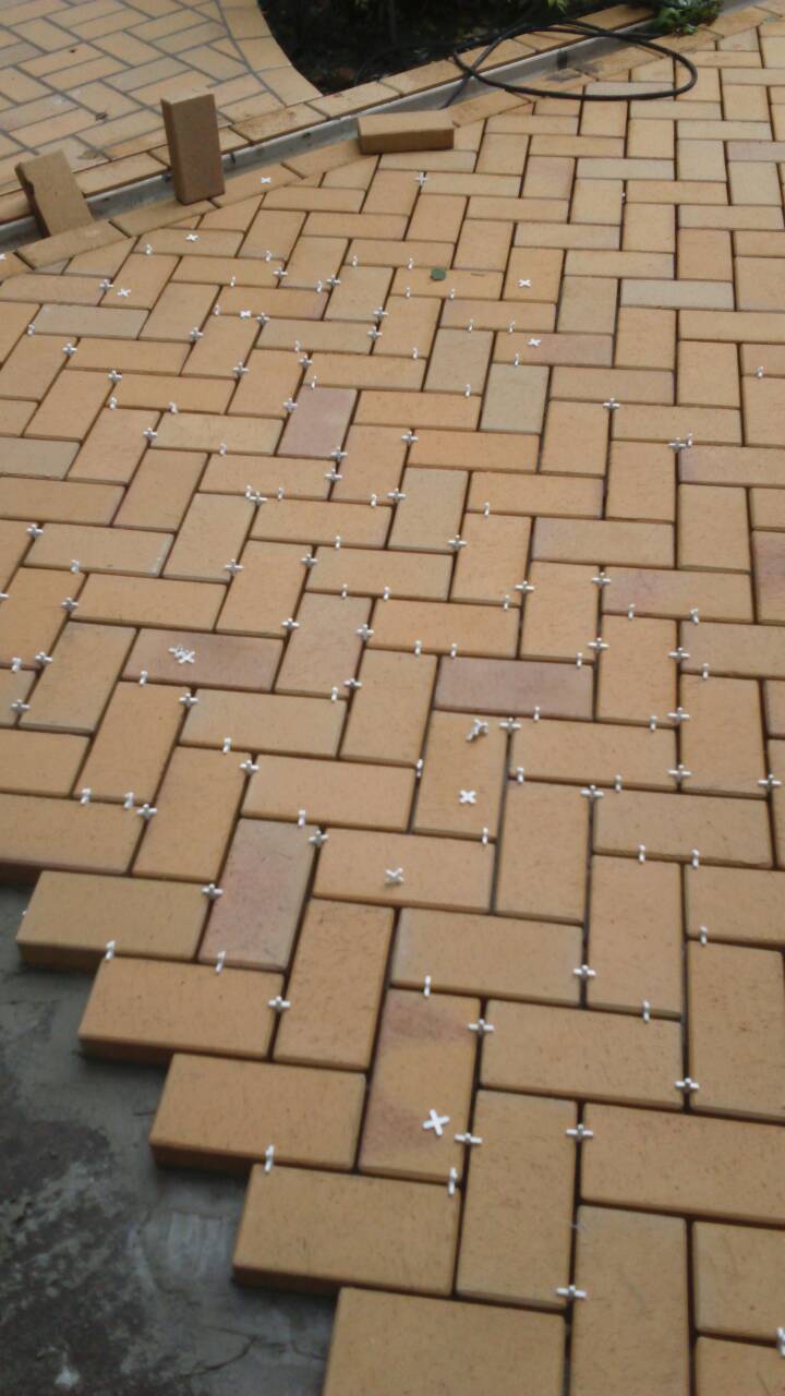 Укладка брусчатки