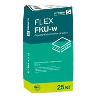 Плиточный клей универсальный белый, C2 TE FLEX FKU-w Quick-mix, 25 кг