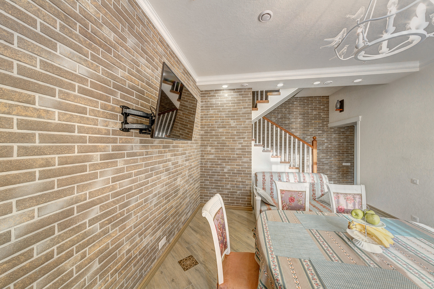 Укладка клинкера и камня в интерьере