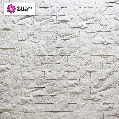 Декоративный камень Фабрика камня Неаполь белый