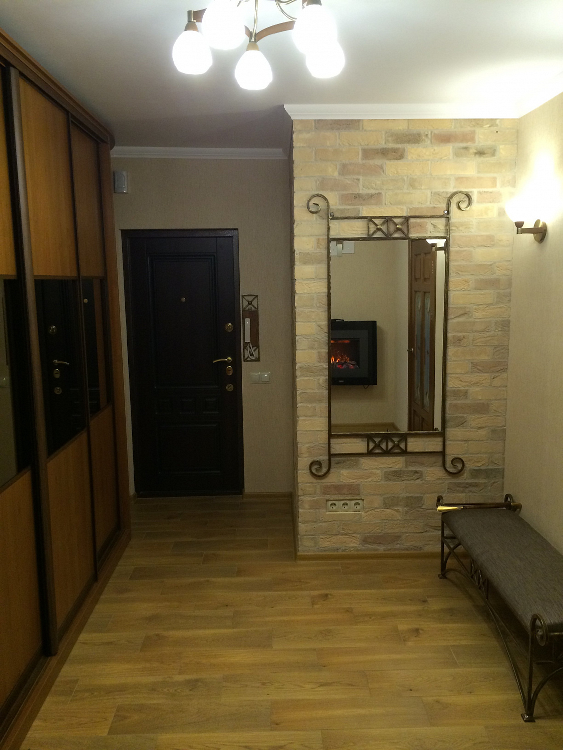 Укладка клинкера и камня в интерьере